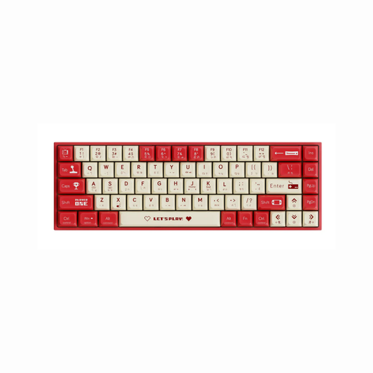 Ajazz AK680 – Teclado mecánico de 68 teclas, teclas ABS, conexión USB, distribución inglés, diseño ergonómico, CE/FCC