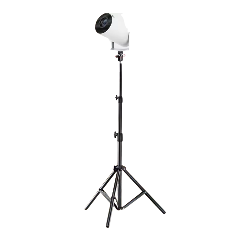 DITONG – Soporte portátil universal para proyector HY300 Pro y HY320 Mini, altura ajustable de 110 a 160 cm, bandeja antideslizante, plegable y fácil de transportar