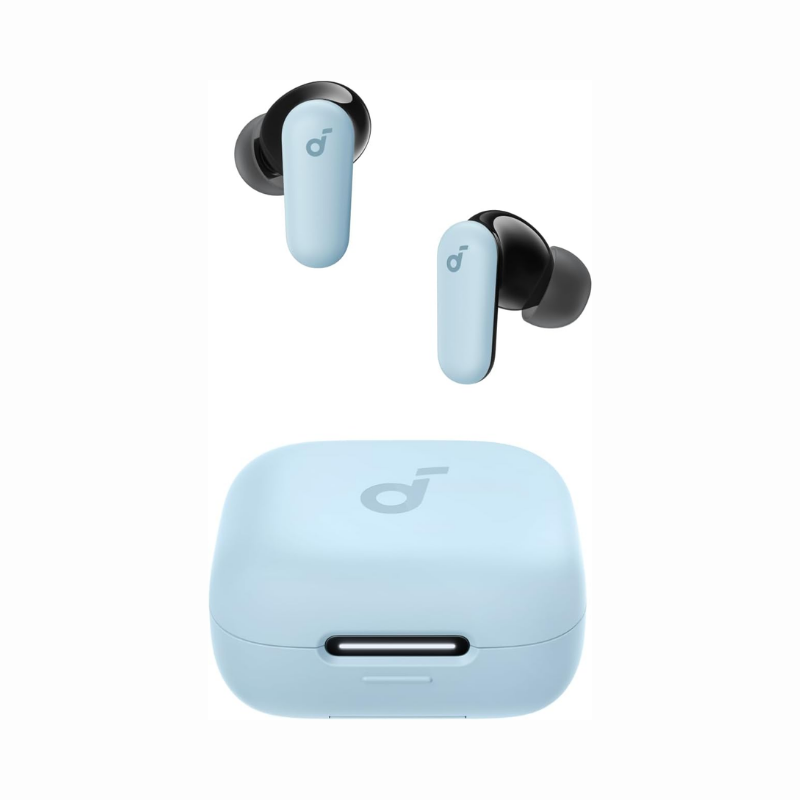 Soundcore P30i - Auriculares con cancelación de ruido activa, Bluetooth 5.4, 45 h de batería, estuche con soporte, protección IP54