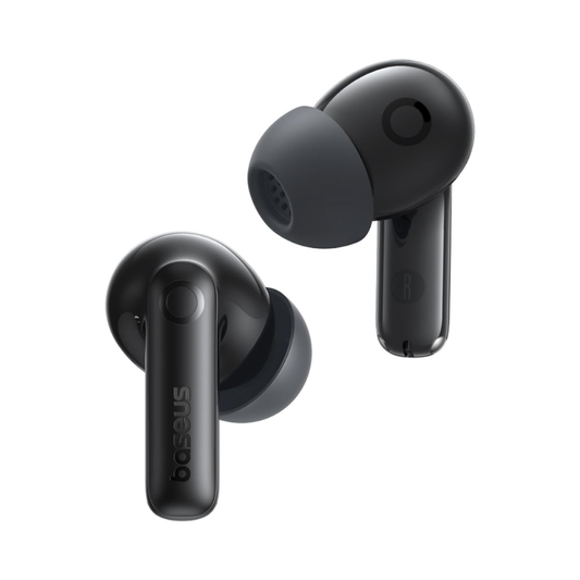 Baseus Bass BP1 Pro – Audífonos inalámbricos Bluetooth con cancelación de ruido adaptativa, sonido Hi-Res LDAC, ecualizador activo, hasta 55 h de batería, carga rápida y resistencia IP55