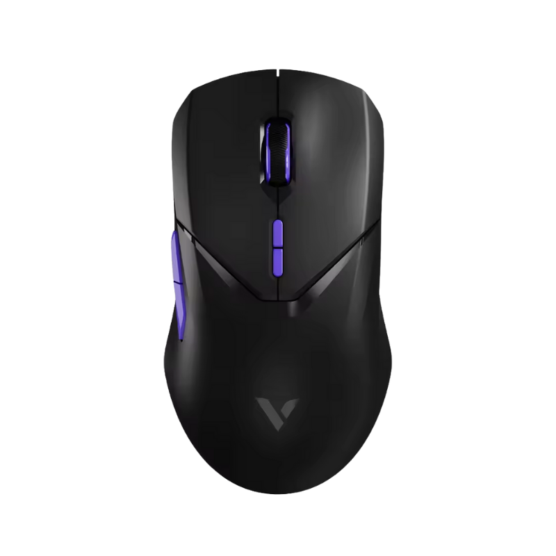 Rapoo VT9PRO - Ratón inalámbrico para juegos, sensor PAW 3398, 26000 DPI, frecuencia de sonido de 4 KHz, tiempo de respuesta de 0,25 ms, ligero, duración de la batería de
