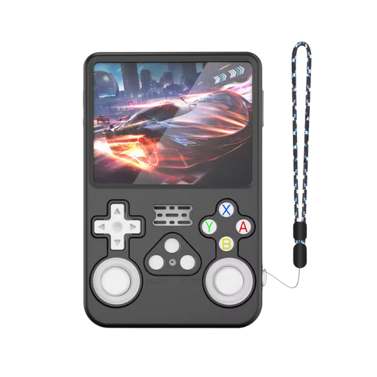 Funda de silicona suave para consola portátil Retro R36S – Protección trasera flexible y ligera