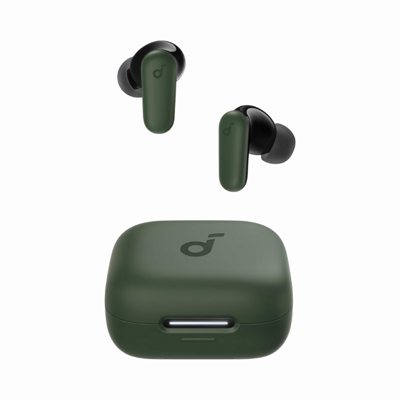 Soundcore P30i - Auriculares con cancelación de ruido activa, Bluetooth 5.4, 45 h de batería, estuche con soporte, protección IP54