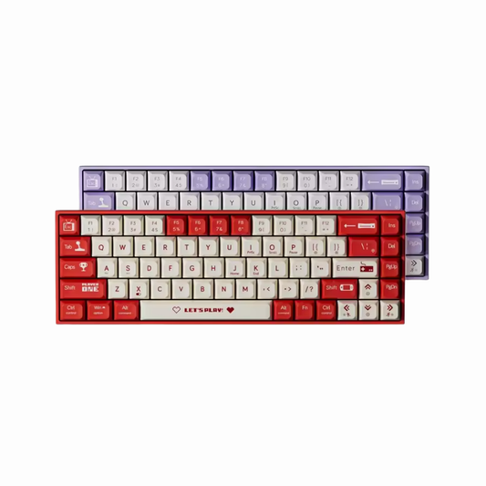 Ajazz AK680 – Teclado mecánico de 68 teclas, teclas ABS, conexión USB, distribución inglés, diseño ergonómico, CE/FCC