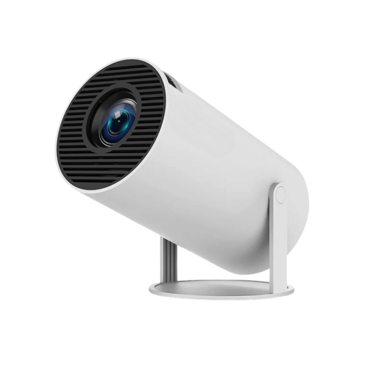 HY300 Pro – Proyector portátil con Android 11, Wi‑Fi 6, Bluetooth 5.4, bocina HiFi 5 W, corrección automática de keystone